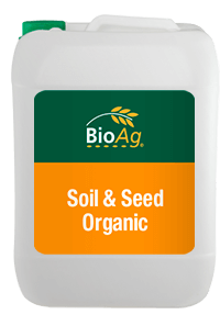 BioAg Biostimulant product Soil & Seed Organic