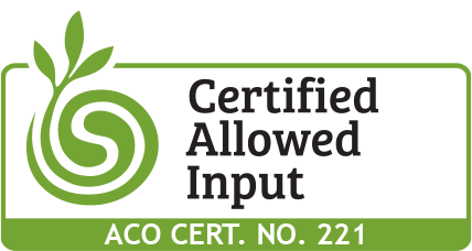 Certified Allowed Input Logo ACO CERT NO 221