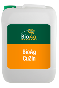 BioAg liquid fertiliser product CuZin