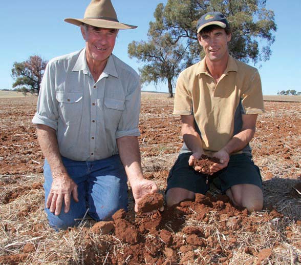 Charlie and Andrew Watts of ‘Pinevale’, Manildra NSW.